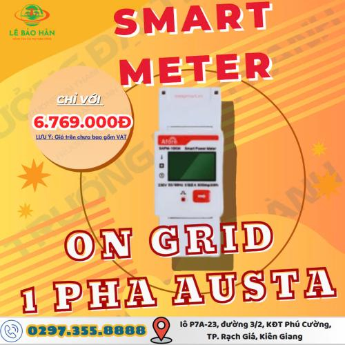 Smart Meter hệ On-grid 3 pha trên 50kW Austa DTSD1352+C